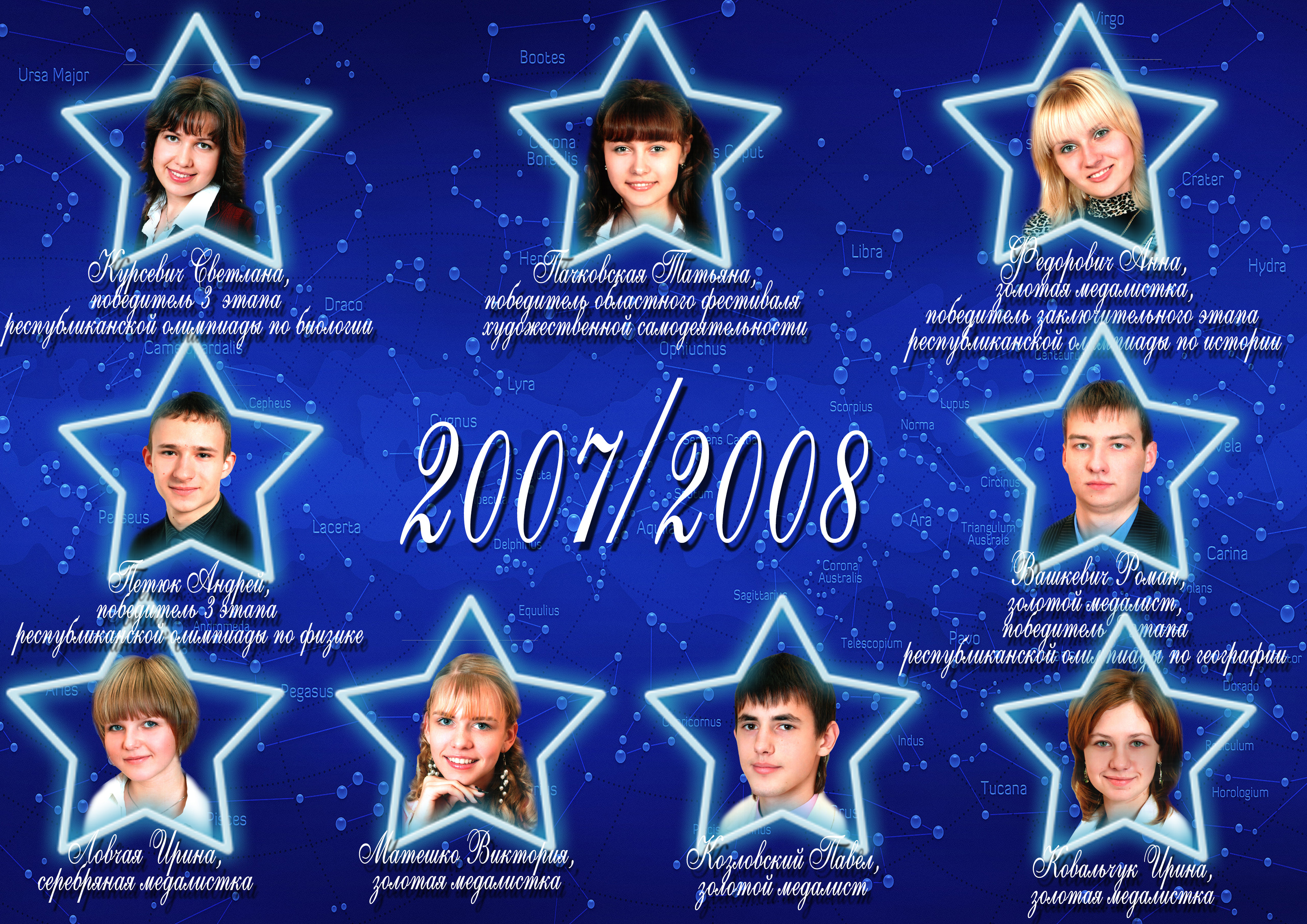 Созвездие лицея 2007/2008 учебного года