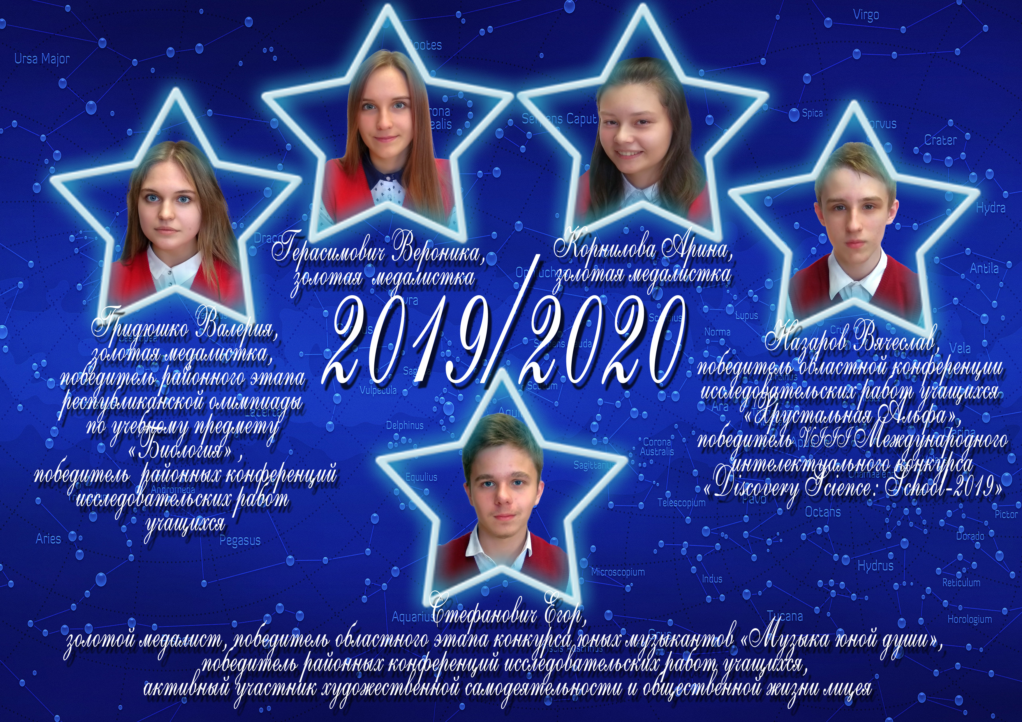 Созвездие лицея 2019/2020 учебного года