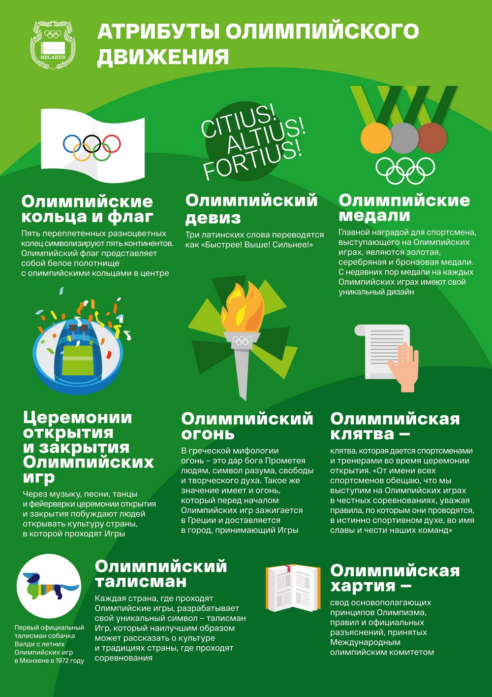 НОК: информационная графика