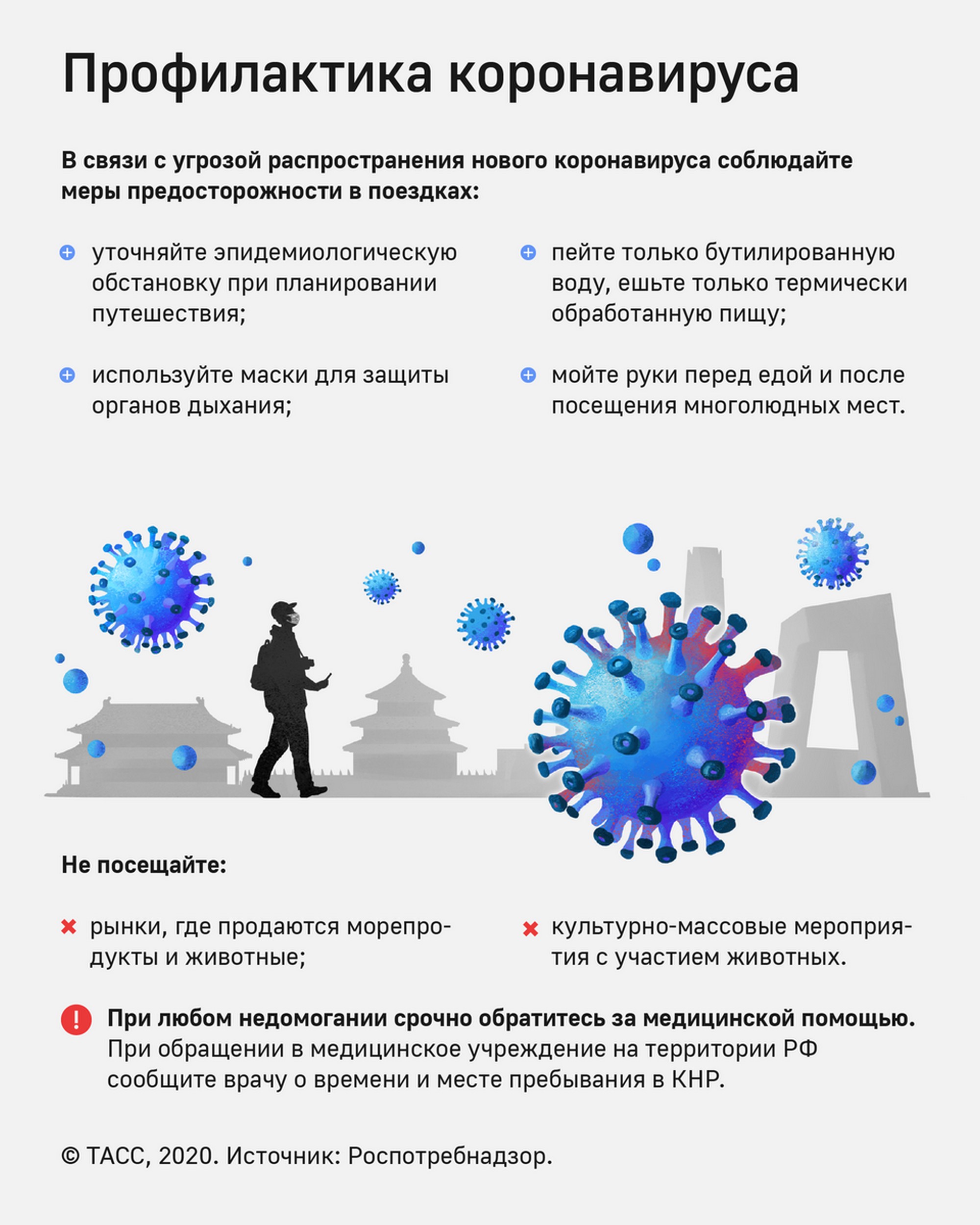 Листовка райЦГЭ «Профилактика распространения короновируса»