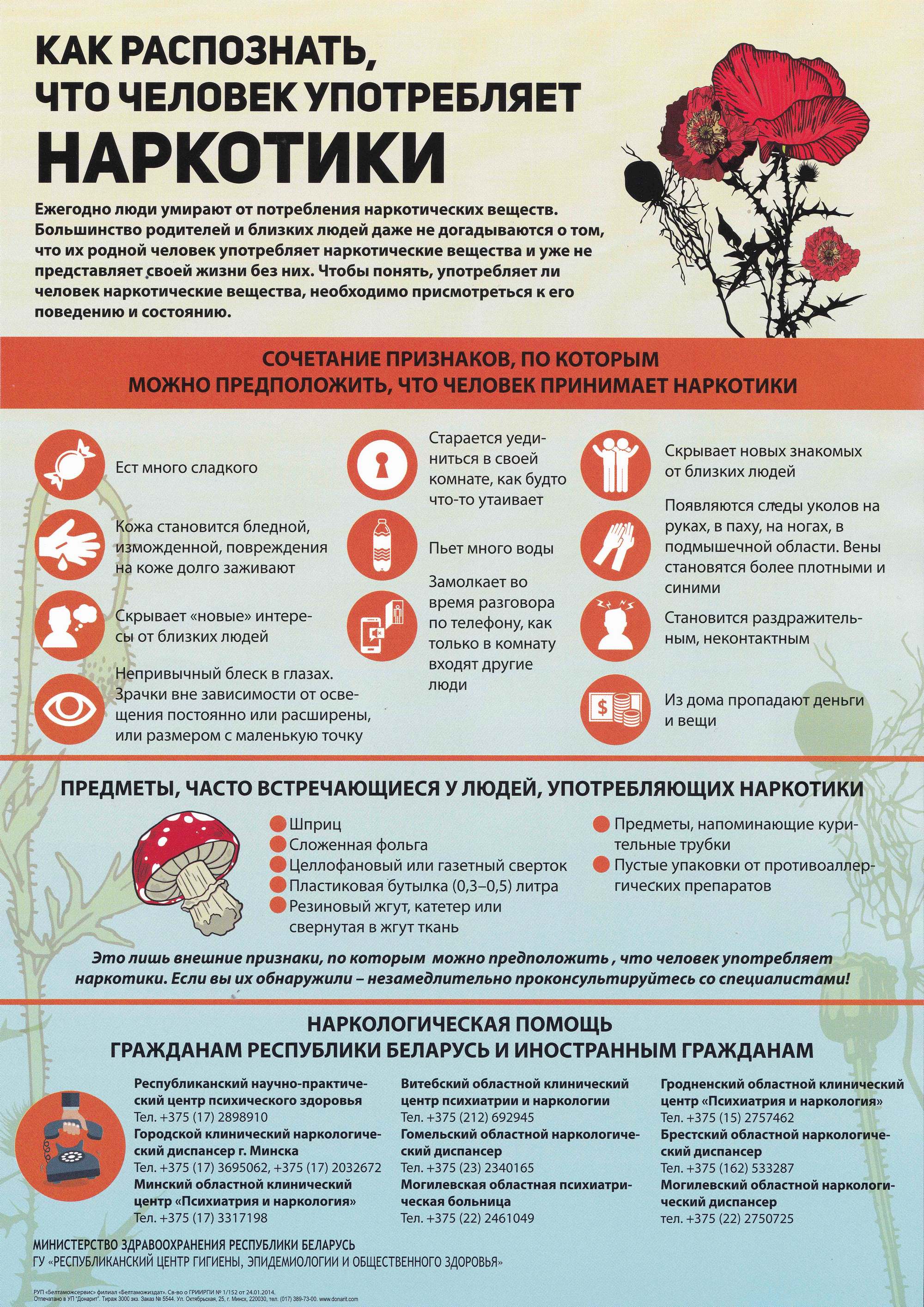 1 марта - Международный день борьбы с наркоманией и наркобизнесом